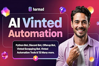 do custom vinted scraping bot vinted wardrope auto relisting bot vinted tracker