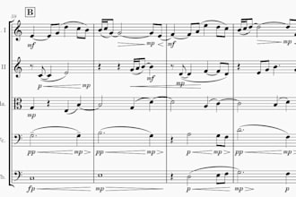 transcribe your music into a professional sheet