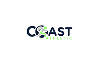 design coast athletic sports recreation company logo