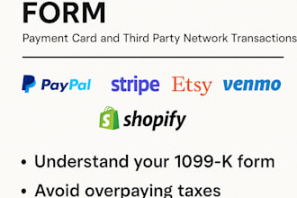 handle your 1099 k filing and answer tax questions