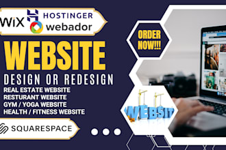 build your real estate investor and restaurant website fitness yoga gym website