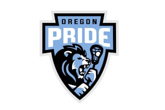 design cool youth lacrosse team oregon pride logo