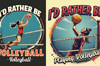do sport vintage t shirt basketball volleyball logo