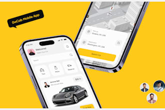 develop cab pickup and delivery shopping app with live tracking map