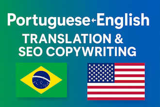 provide bilingual portuguese english SEO copywriting