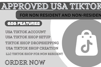 create and professionally manage your USA tik tok shop, including setting up