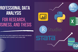 perform professional data analysis in spss, r, stata, python, power bi, excel