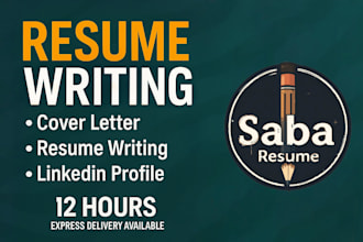 deliver ats friendly resume and cover letter writing, linkedin profile
