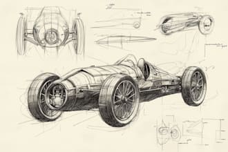 make product and object sketch from your photo