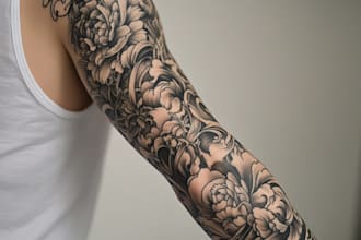 do realistic tattoo, tattoo sleeve design, tattoo cover up