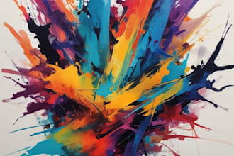 create magical abstract art, psychedelic, surrealism, cubism