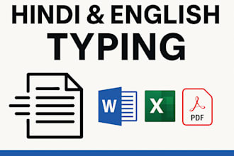 fast and accurate hindi and english typing work