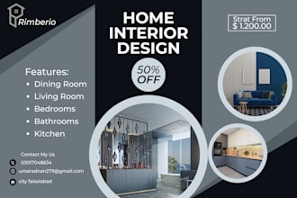 design professional flyer, booklet, company profile