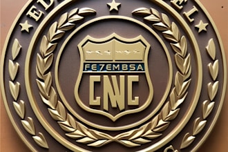 do high quality 3d badges model 3d emblem model bas relief 3d engraving for cnc