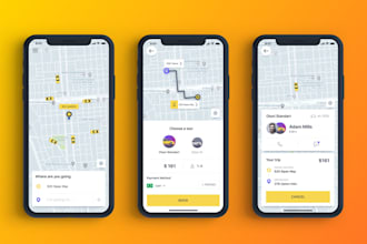develop taxi booking app ride sharing app uber clone app booking app taxi app