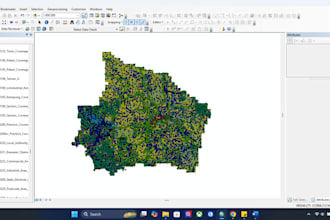 create high quality gis maps and perform spatial analysis