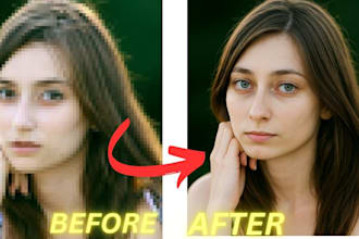 do increase photo resolution and make it beautifully