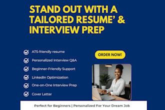 revamp your resume and personalize your interview prep