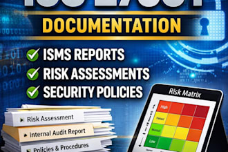 perform  IT audit, cybersecurity risk assessment iso 27001, nist, owasp