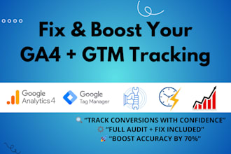 professionally audit and optimize your ga4 and google tag manager setup