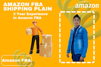 help you in amazon fba shipment plain