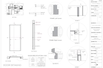 provide architectural working drawing and drafting services