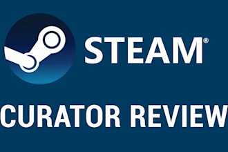 steam curator review your game and provide suggestions