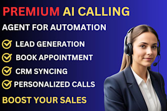develop premium ai voice calling agent to boost your sales