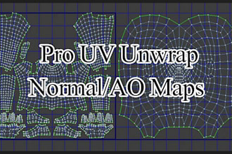 unwrap uvs and bake normal or ao maps for your 3d model