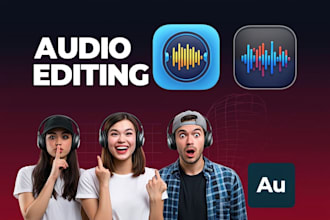 clean, edit, fix and convert your audio file