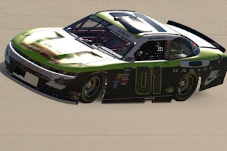 design a custom paint scheme for iracing