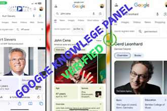 build verified and active google knowledge panel for personal, brand or company