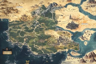 create custom fantasy or sci fi maps for your rpg or novel