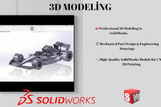 design 3d models using solidworks and nx