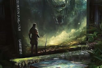 design professional fantasy book covers illustration