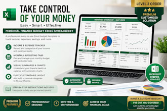 excel spreadsheet, budget planner, income tracker, dashboard