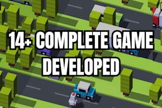 develop unity 2d 3d game multiplayer prototype game design animation reskin