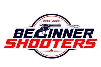 do make an modern high quality gun, shooter logo design