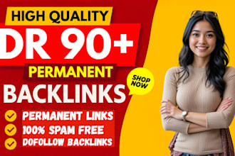 provide guest post dofollow permanent dr 90 backlinks