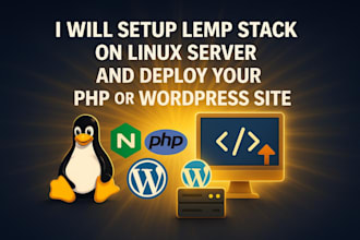 setup lemp stack on linux server and deploy your PHP or wordpress site