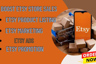 setup etsy product listing boost sales with promotion marketing sales