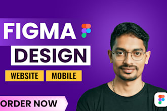 do figma design, website ui ux design, mobile app design, app screenshots