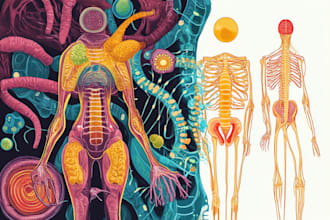 design scientific, medical, educational illustration for you