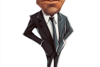 draw political cartoon and comic
