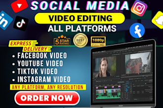 edit attention grabbing short form videos for tiktok insta reels and yt shorts