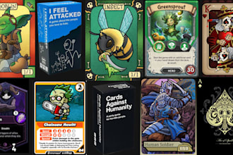 design card game design board game art card game rule book card game box mockup