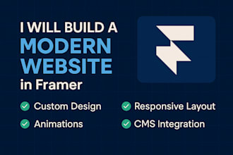 build a modern framer website framer landing page figma to framer website design