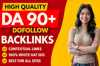 provide da 90 guest post dofollow backlinks