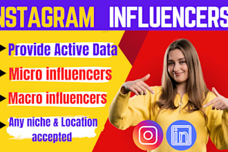find best micro instagram influencers linkedin influencer list