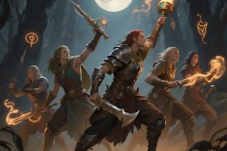 dnd character art and dnd character art